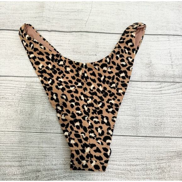 Aerie NWT Cheekier Animal Print Bikini Bottoms - Picture 3 of 4